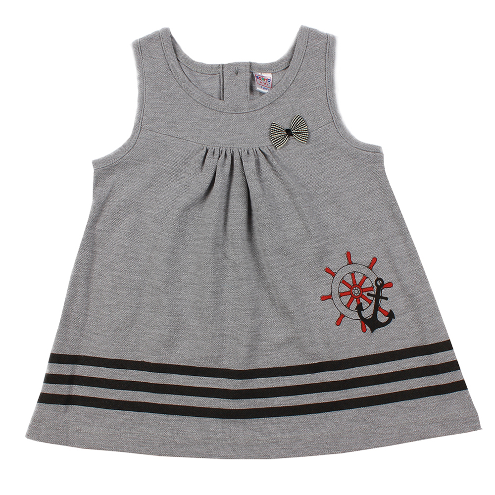Платье для девочки Bonito Kids (ОР1059) серый