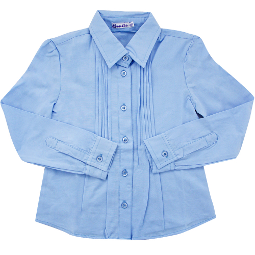 Рубашка для девочки Bonito Kids (OP292P) Голубой