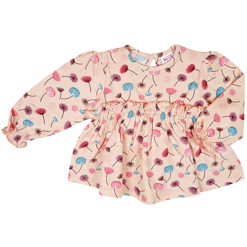 Платье для девочки Bonito Kids (ОР369) персиковый