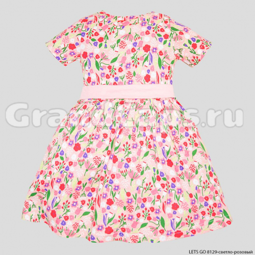 Платье для девочки Let's Go (8129) Светло-Розовый