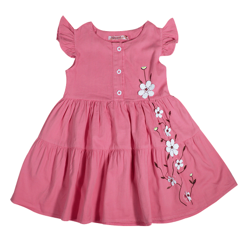 Платье для девочки Bonito Kids (OP839) Коралловый