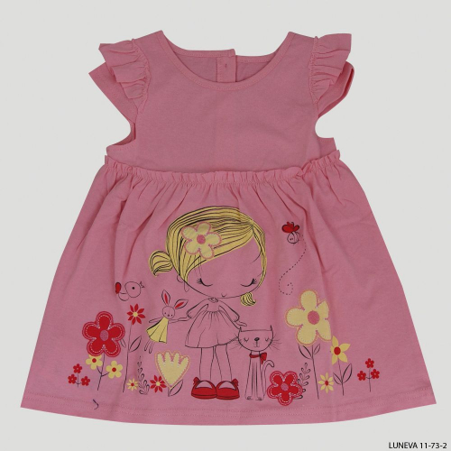 Платье для девочки Luneva (11-73-2) Розовый