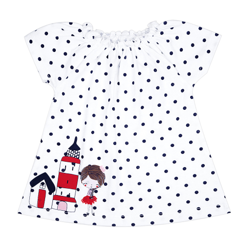 Платье для девочки Bonito Kids (OP278П) Белый
