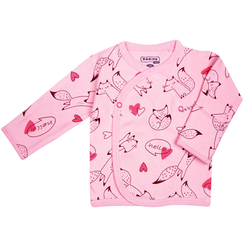 Распашонка для малыша Bonito Kids (OP385) Розовый