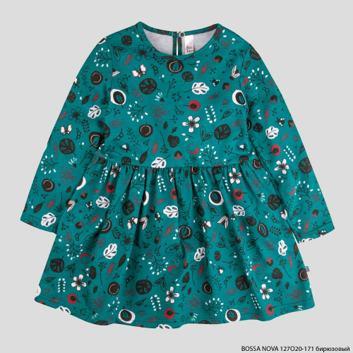 Платье для девочки Bossa Nova (127О20-171) Бирюзовый