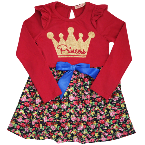 Платье для девочки Bonito Kids (BK788P) Красный