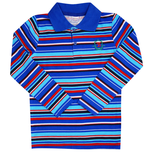 Рубашка-поло для мальчика Bonito Kids (BK119P) Синий