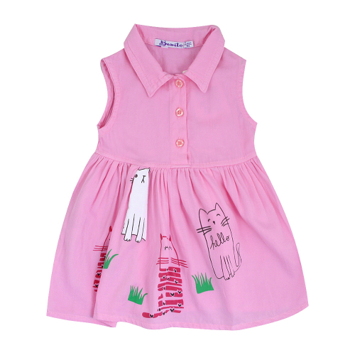 Платье для девочки Bonito Kids (OP867) Розовый