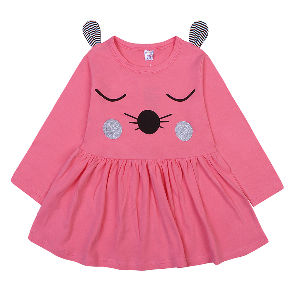 Платье для девочки Bonito Kids (ОР368) коралловый