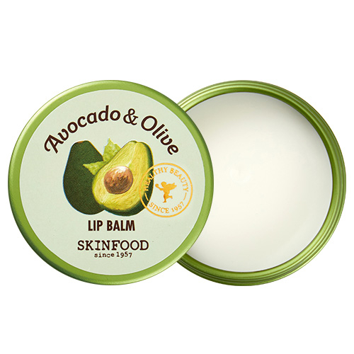 Бальзам ля губ питательный с авокадо и оливковым маслом SKINFOOD Avocado And Olive Lip Balm 12г