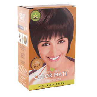 Краска для волос COLOR MATE Heir Color (тон 9.7, светло-коричневый)