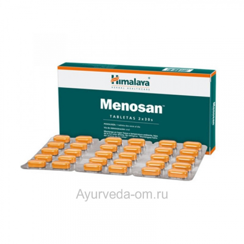 Меносан (В период менопаузы), Menosan Himalaya Herbals, 60 таб.