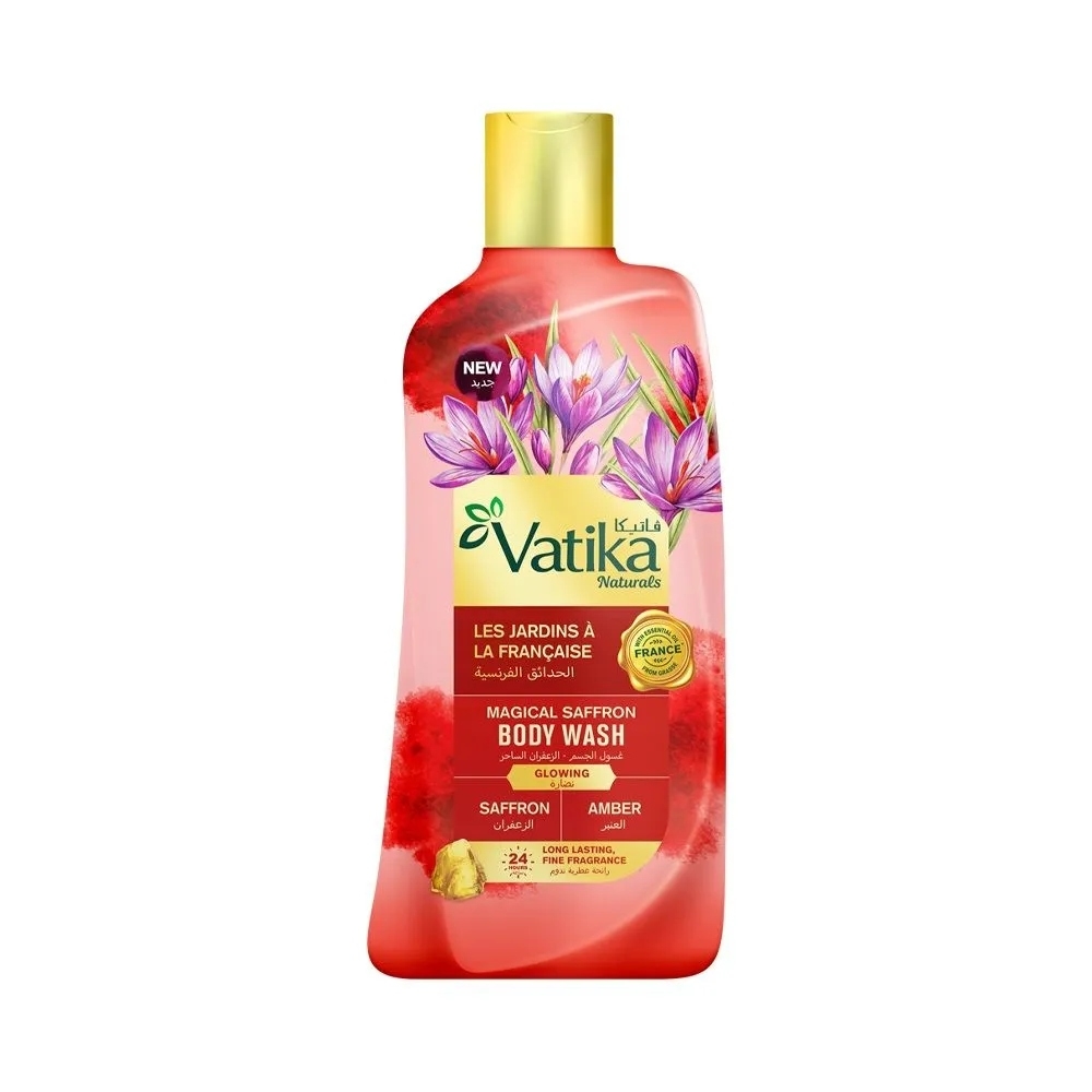 DABUR VATIKA Natural Magical Saffron Body wash Гель для душа шафран 500мл