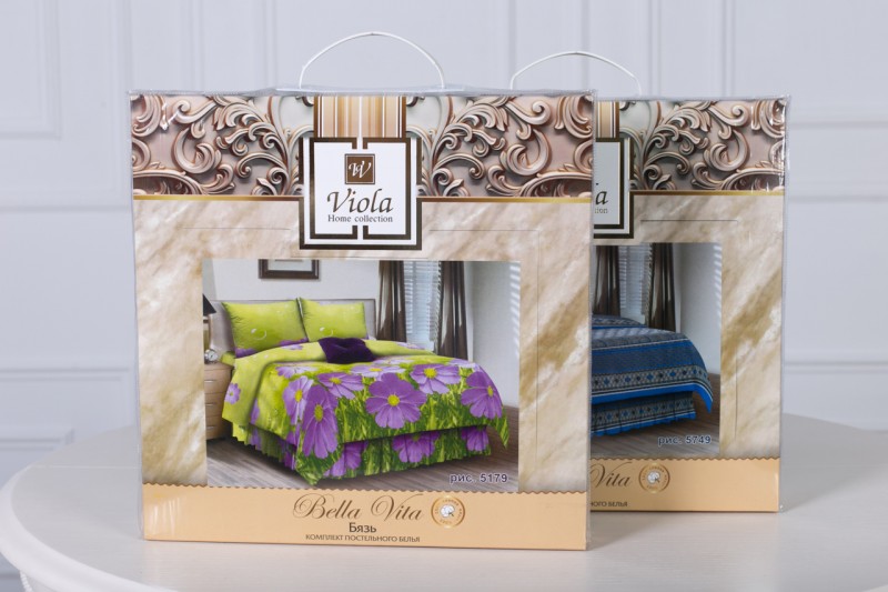 Постельное белье из бязи 125гр (без шва) Б3Д-488