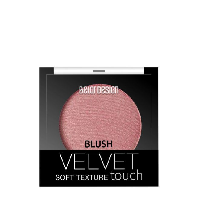 Belor Design/Румяна для лица Velvet Touch, тон 101 нежный персик/02.27