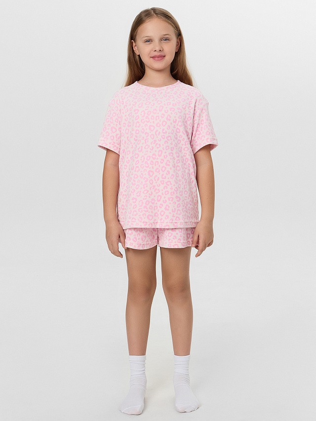 КОМПЛЕКТ ДЛЯ ДЕВОЧЕК (ДЖЕМПЕР, ШОРТЫ)