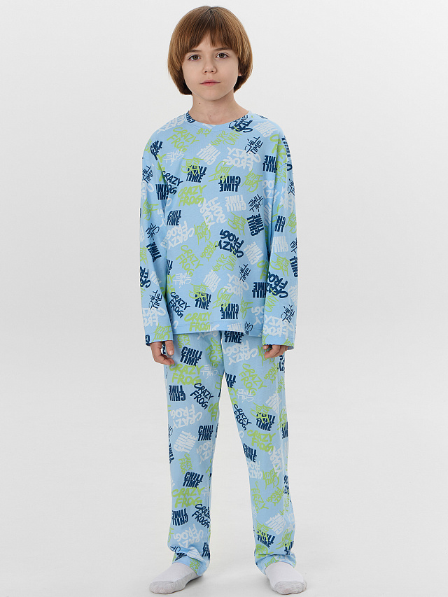 КОМПЛЕКТ ДЛЯ МАЛЬЧИКОВ (ЛОНГСЛИВ, БРЮКИ)