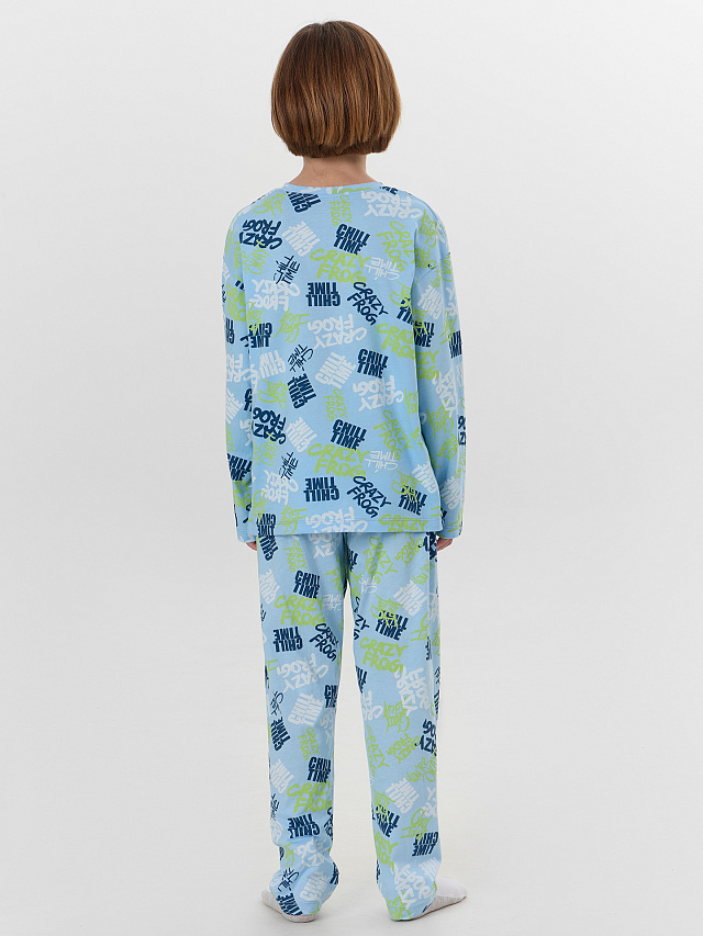 КОМПЛЕКТ ДЛЯ МАЛЬЧИКОВ (ЛОНГСЛИВ, БРЮКИ)