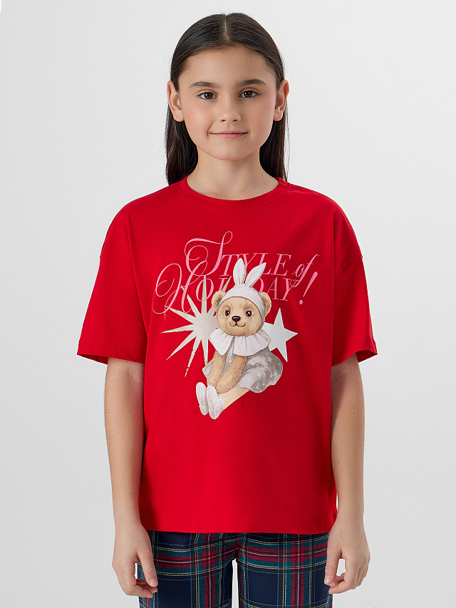 КОМПЛЕКТ ДЛЯ ДЕВОЧЕК (ДЖЕМПЕР, БРЮКИ)