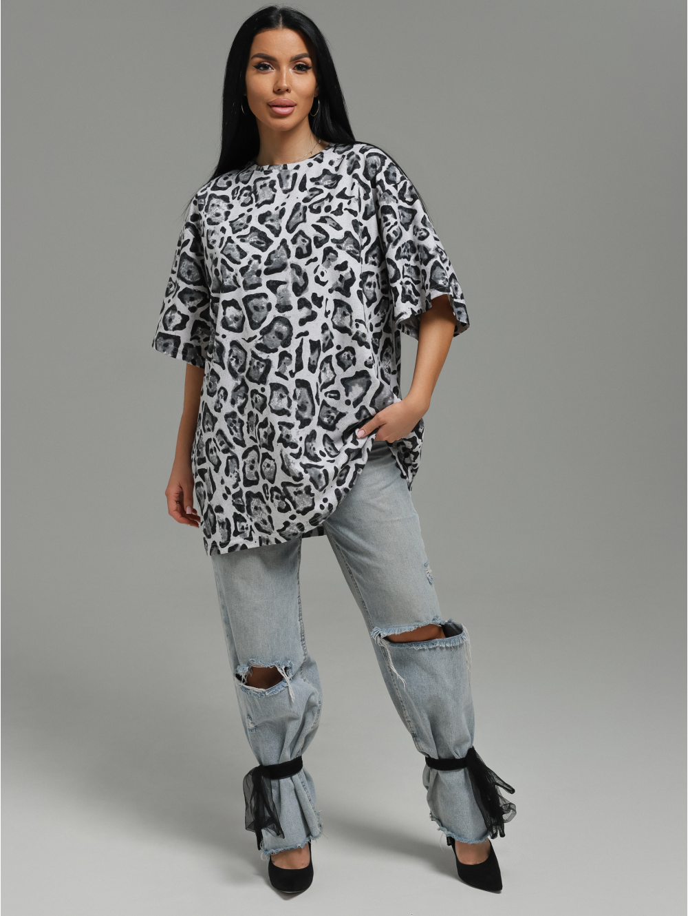 Ирбис футболка женская (Барс)