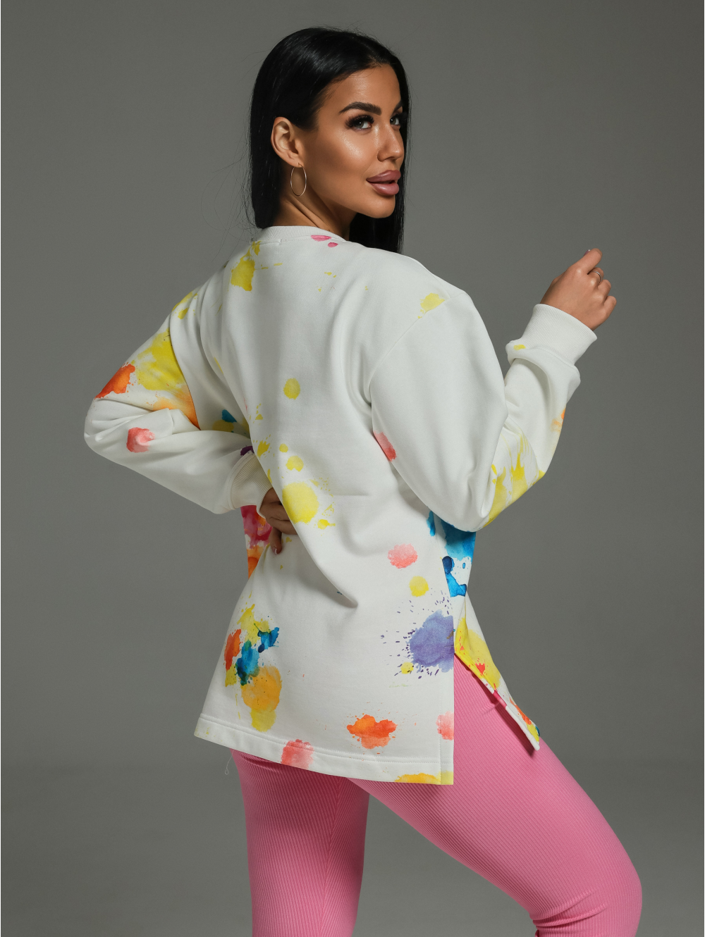 Зара свитшот женский (экрю)