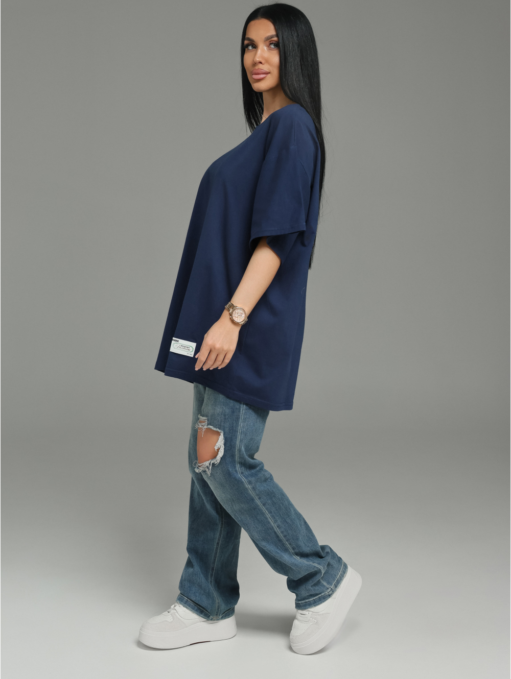 Анита-2 футболка женская (светло-синий)