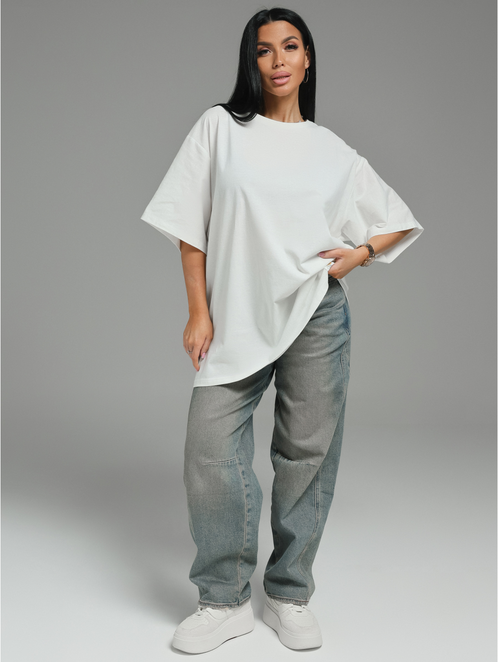 Анита-2 футболка женская (молочный)