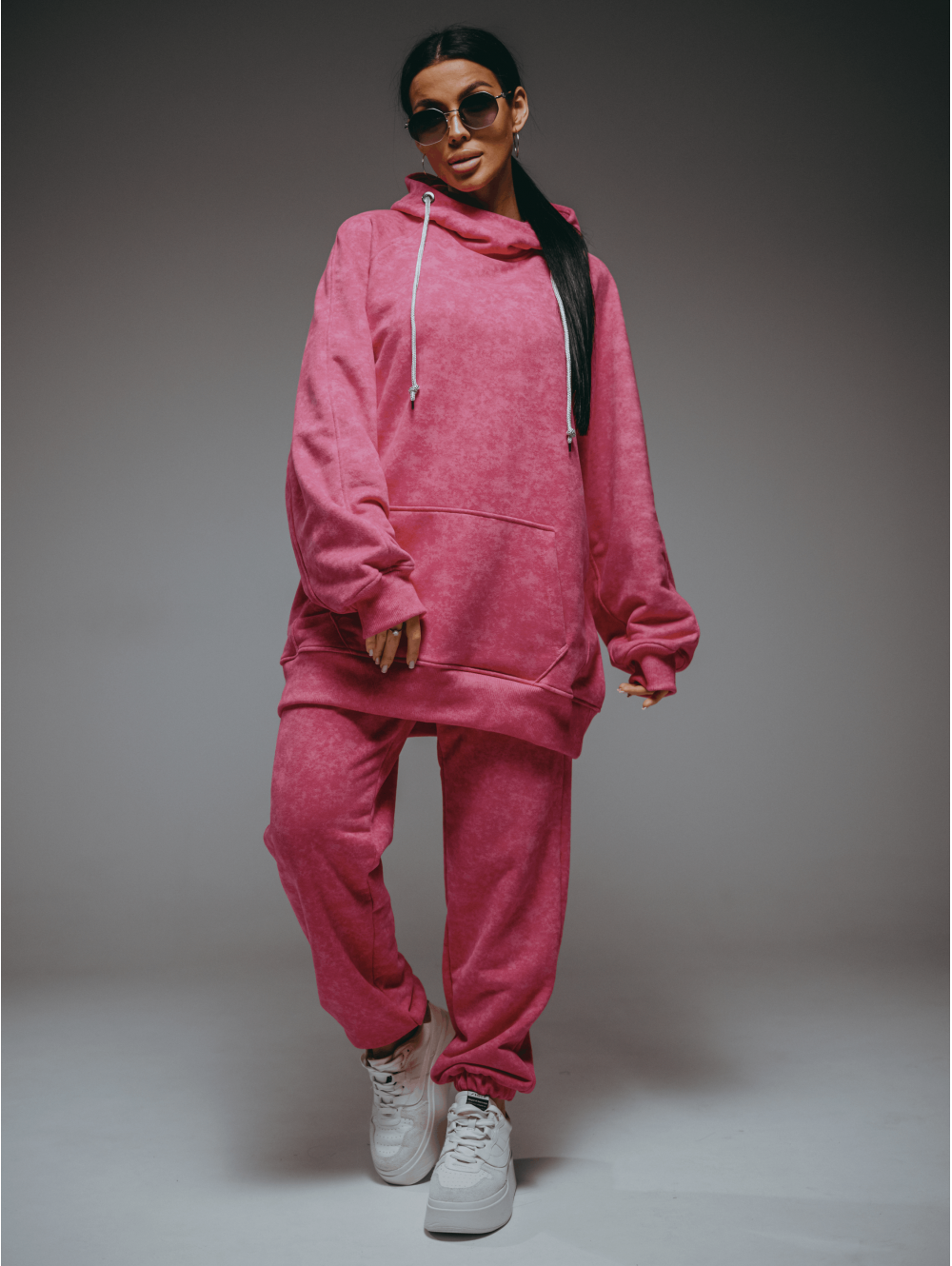 Ваниль худи женское (розовый варенка)