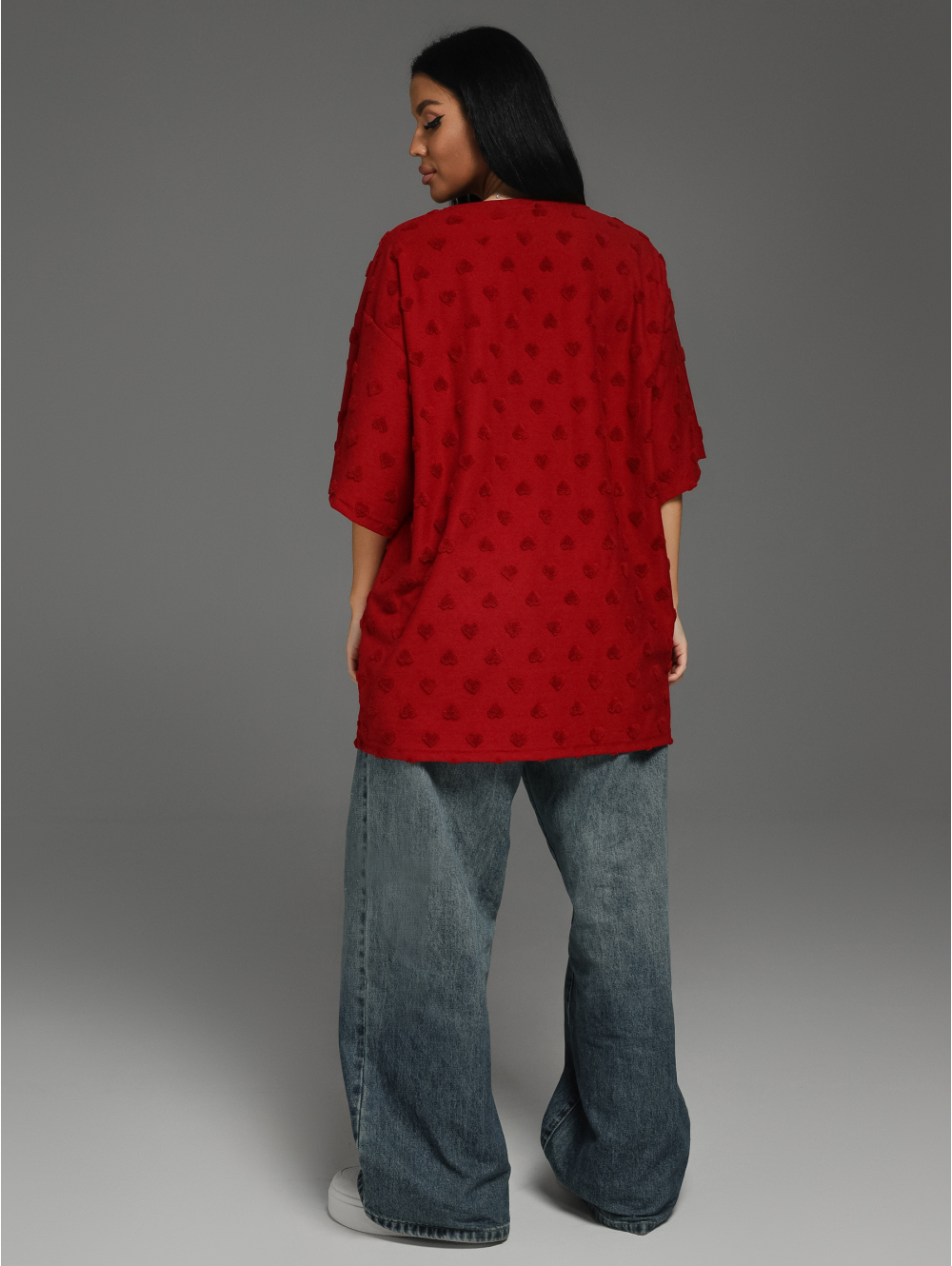 Ирбис футболка женская (махра бордо)