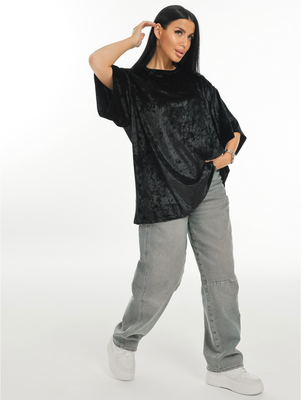 Марлен футболка женская (черный)