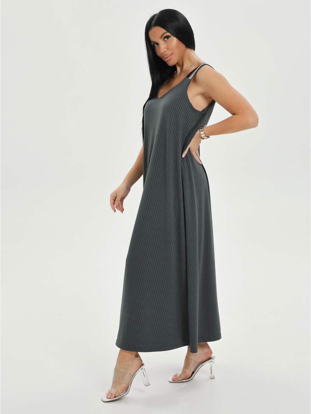 Барбара сарафан женский (графит)