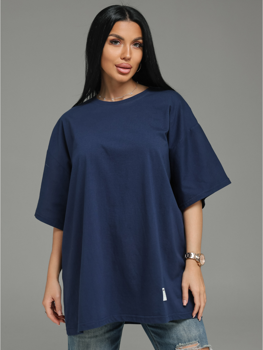 Анита-2 футболка женская (светло-синий)