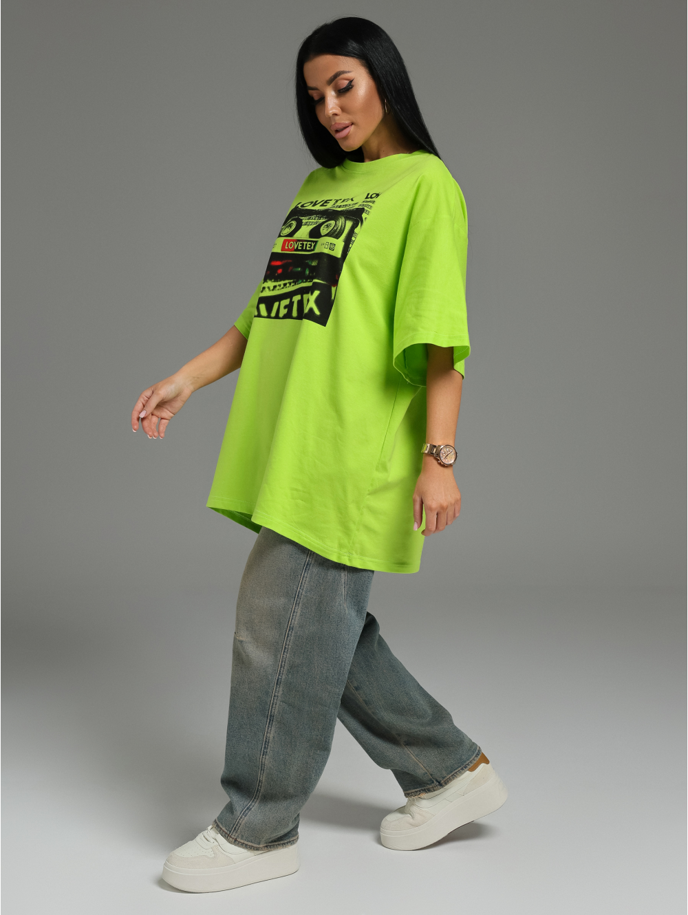 Блум футболка женская (салатовый)