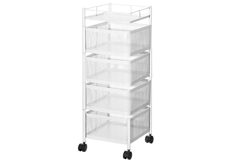 Этажерка 4-х ярусная 27*27*80 см,