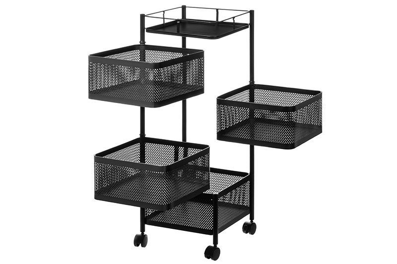 Этажерка 4-х ярусная 27*27*80 см