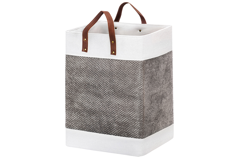 Корзина текстильная д/хранения 33*33*63 см, с ручками