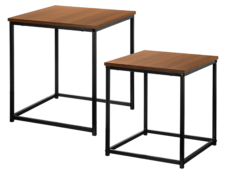 Набор 2 журнальных столиков 37,5*37,5*40 см / 33,5*33,5*36 см