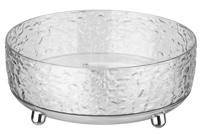 Органайзер для хранения крутящийся 23*23*7,8 см пластик/металл