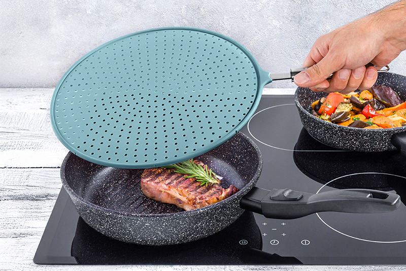 Антиразбрызгиватель д/сковороды 48,5*32,8*1,6 см