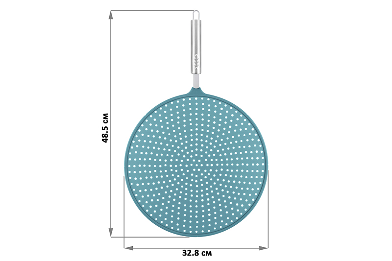 Антиразбрызгиватель д/сковороды 48,5*32,8*1,6 см