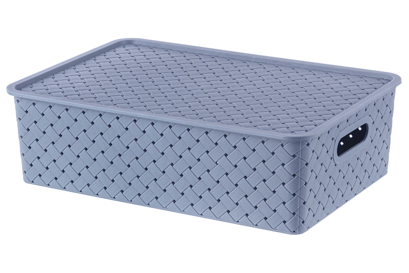 Корзинка с крышкой 7,5 л 35*24,5*10,5 см