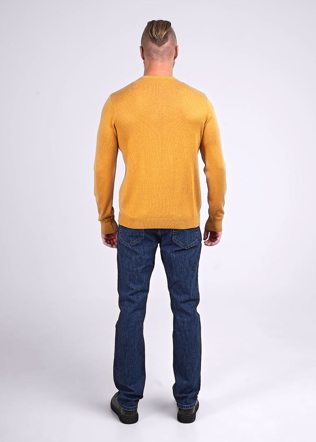 ст. цена1349руб.! CLEVER Джемпер 444288/22хагорчичный