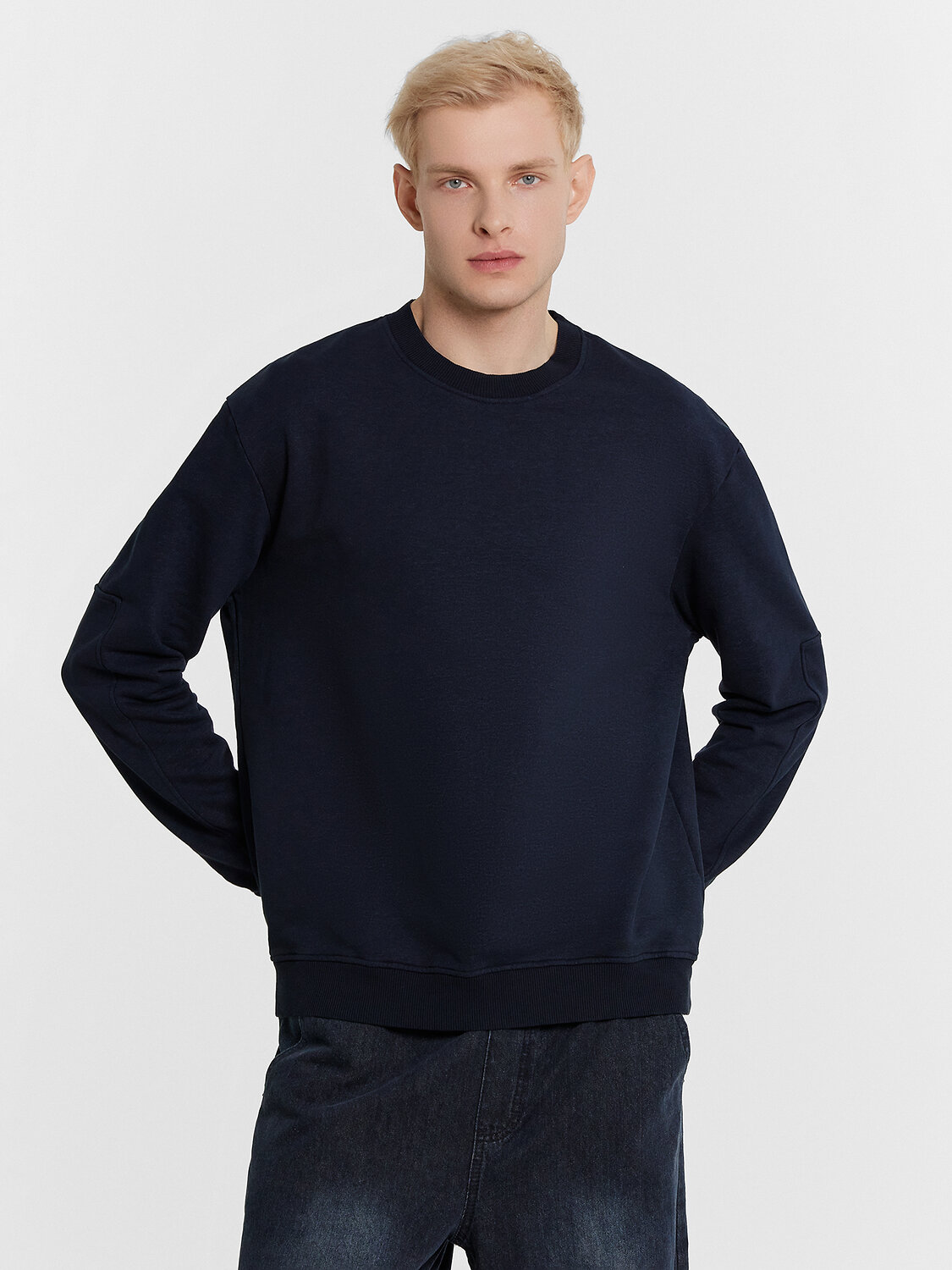 ст. цена1786руб.! MARK FORMELLE Джемпер 121823темно-синий