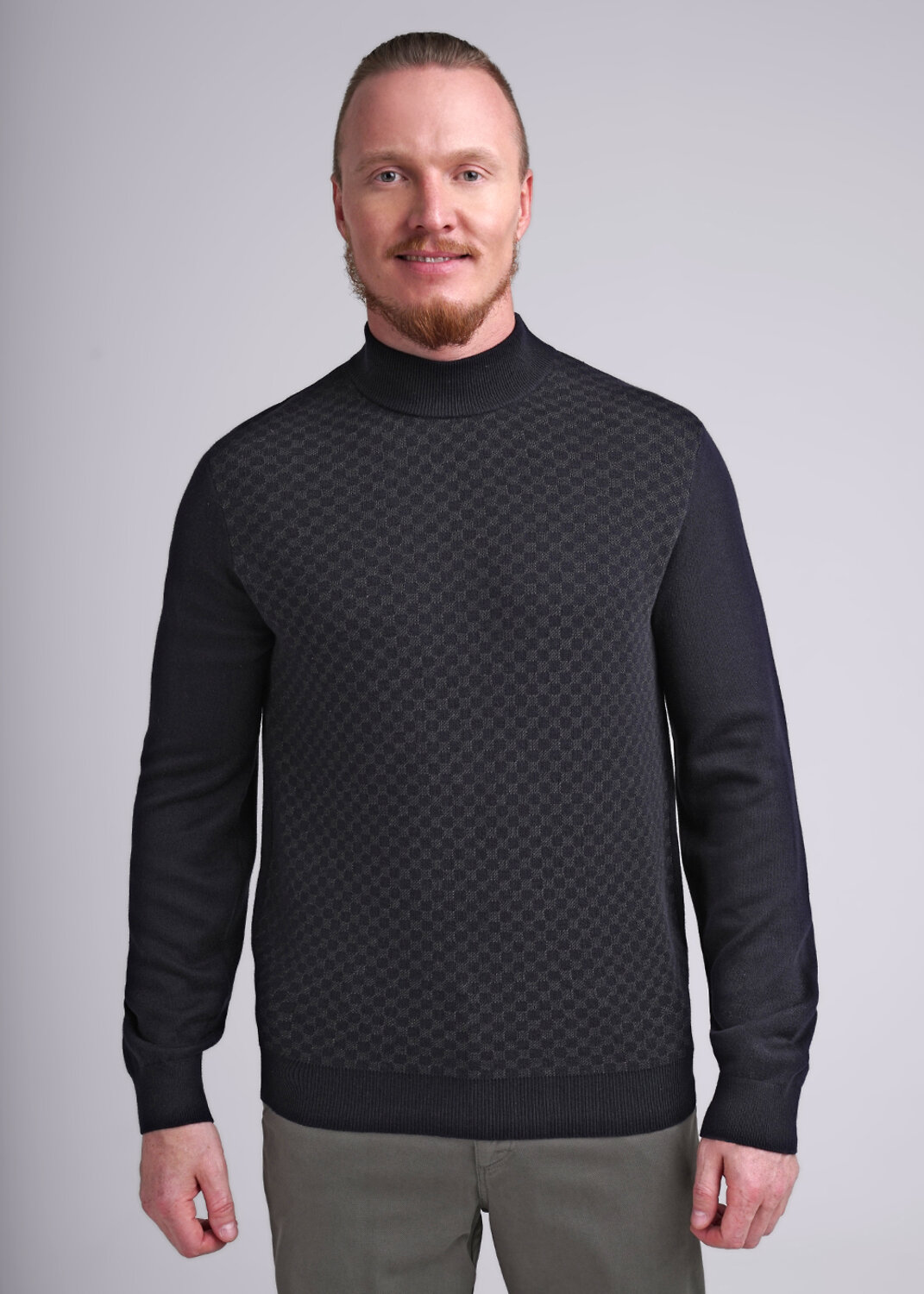 ст. цена1549руб.! CLEVER Джемпер 444263/17хат.синий