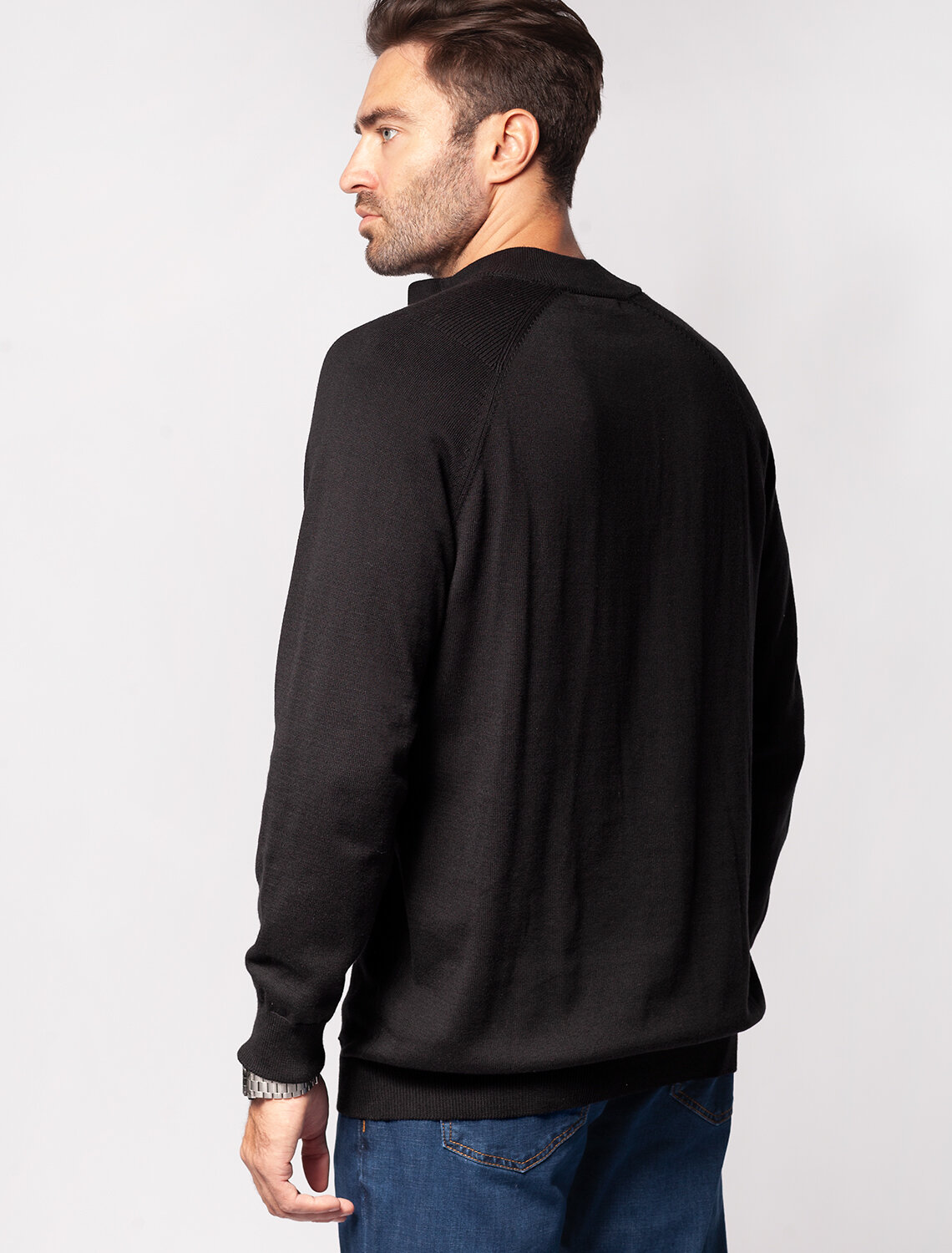 ст. цена2390руб.! VILATTE Джемпер U39.004черный