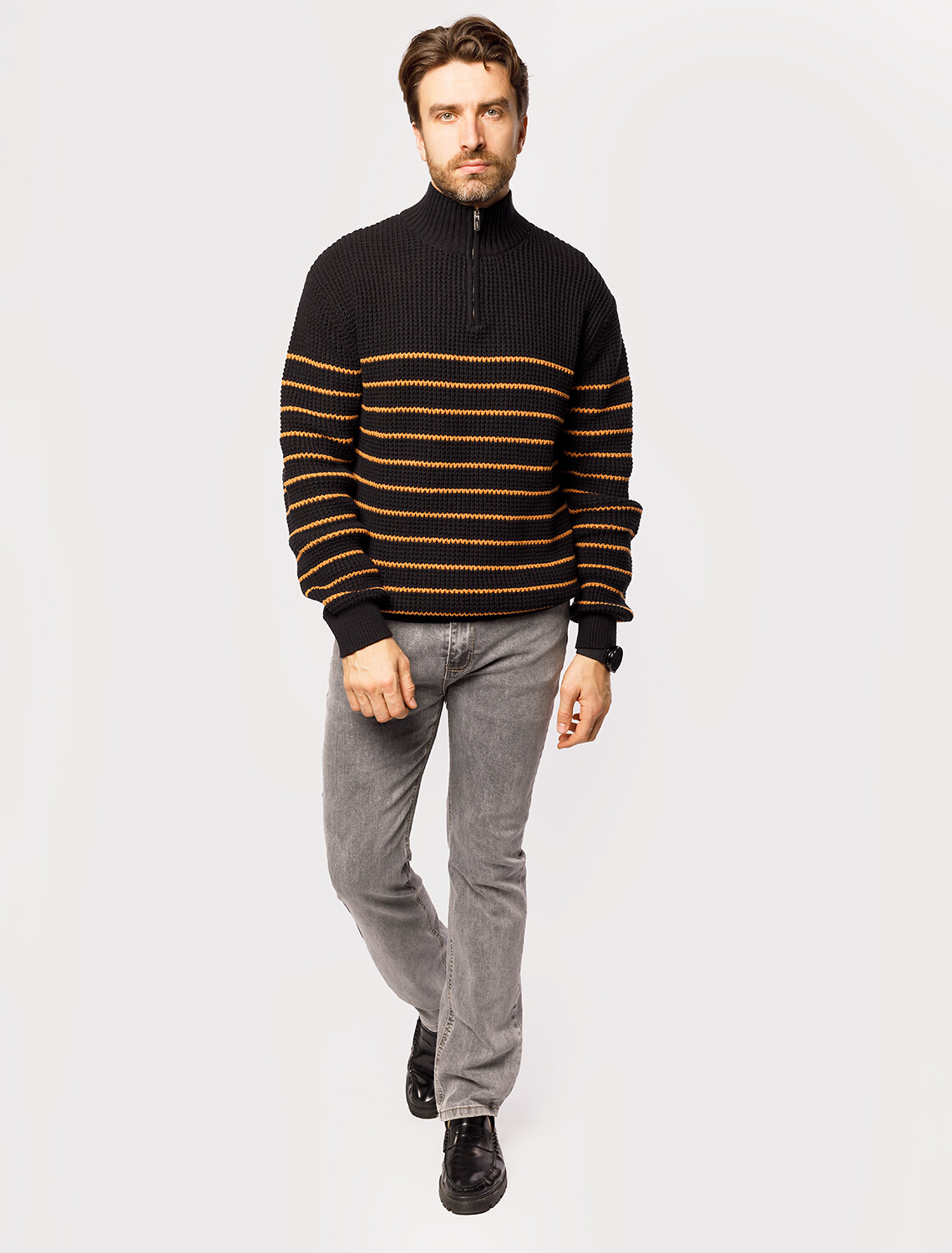 ст. цена2890руб.! VILATTE Джемпер U39.009черный