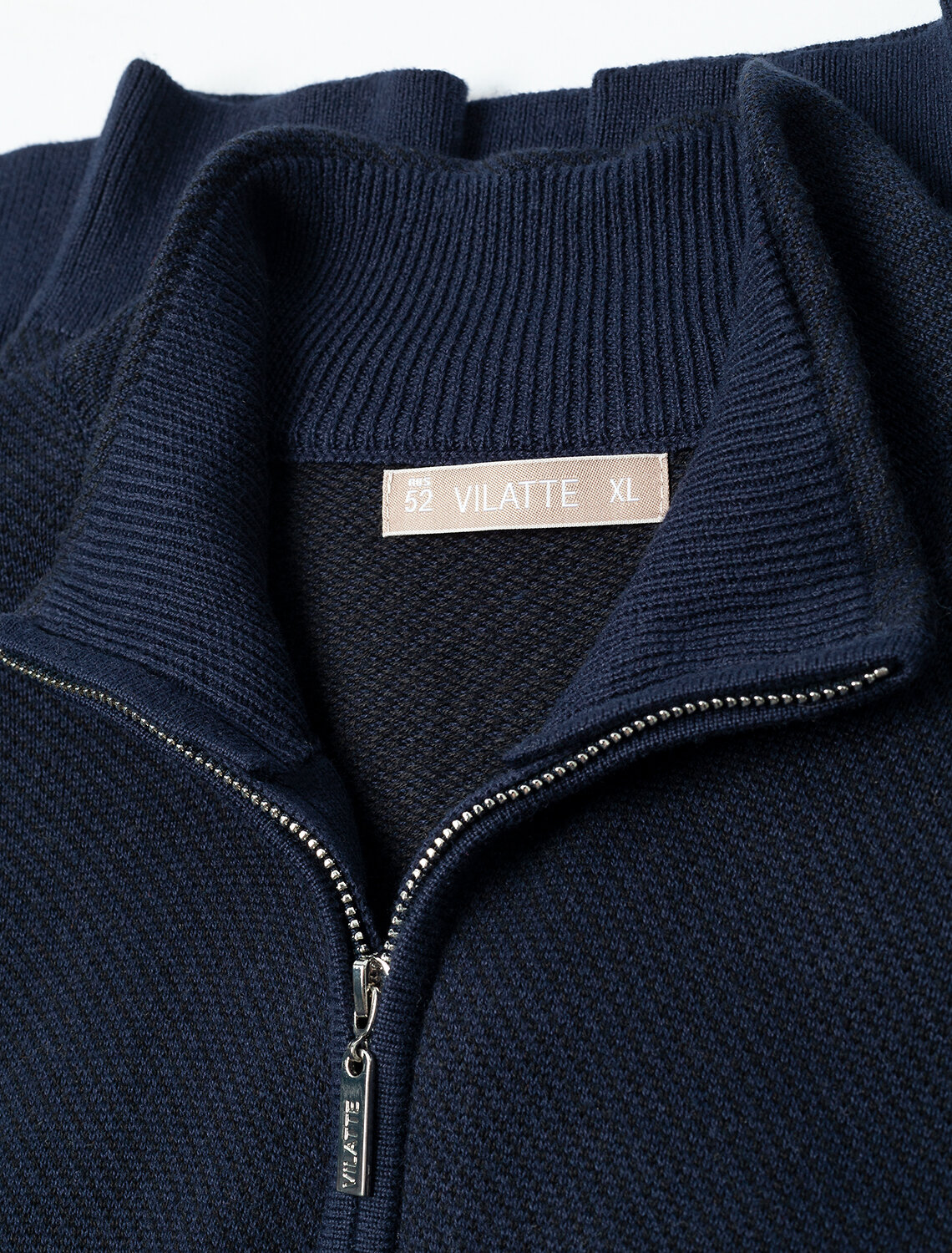 ст. цена2190руб.! VILATTE Джемпер U39.005темно-синий