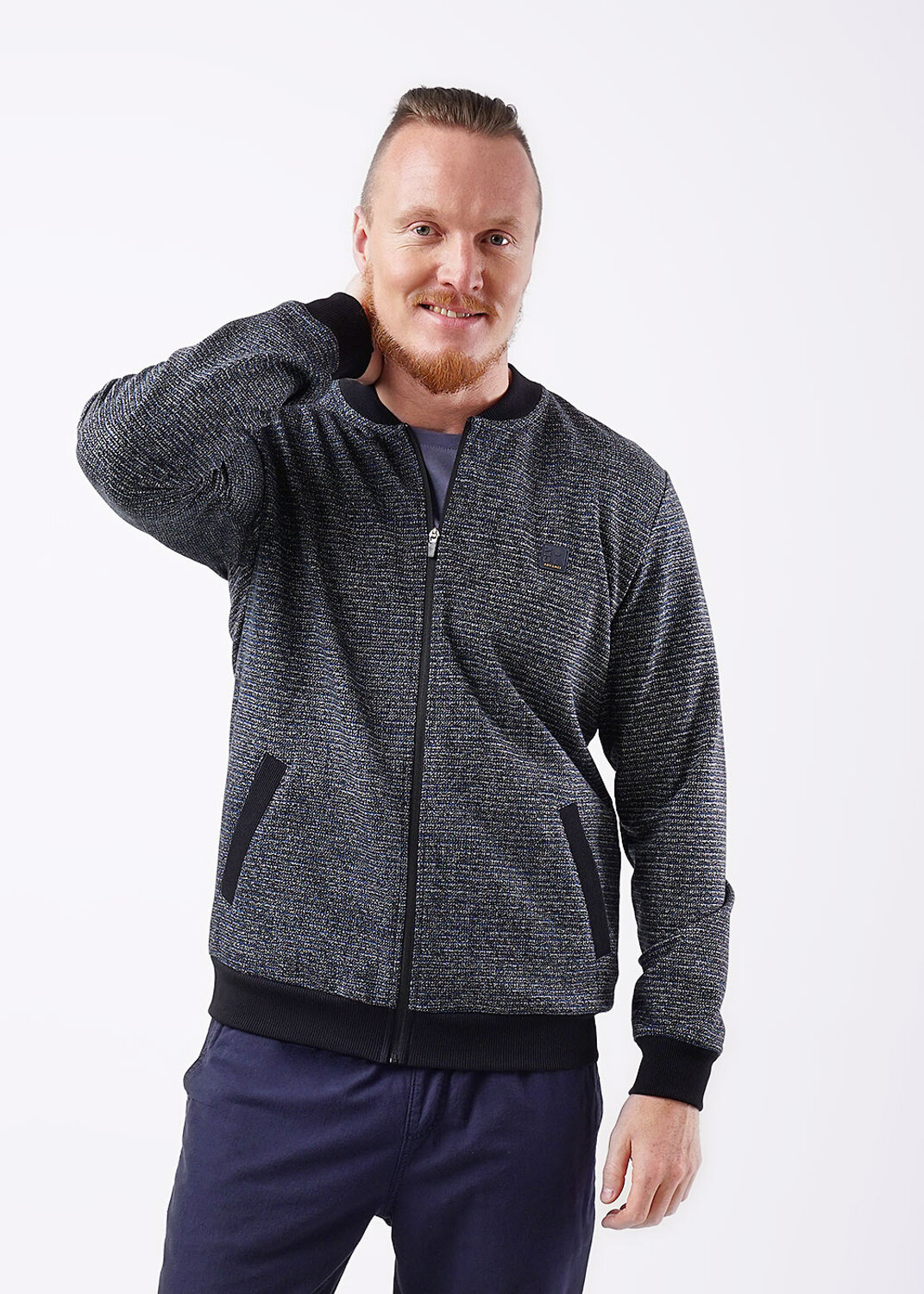 ст. цена2459руб.! CLEVER Куртка 552251/01ансв.серый/т.синий