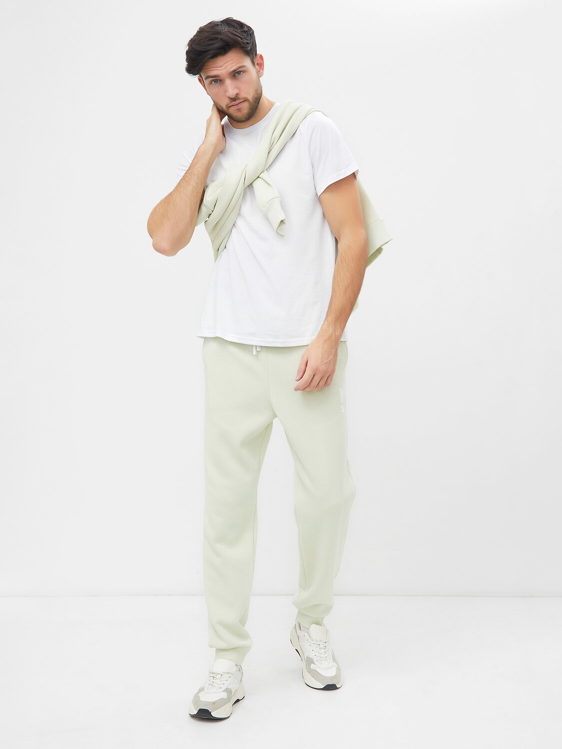 ст. цена1428руб.! MARK FORMELLE Брюки 181224морская пена +печать