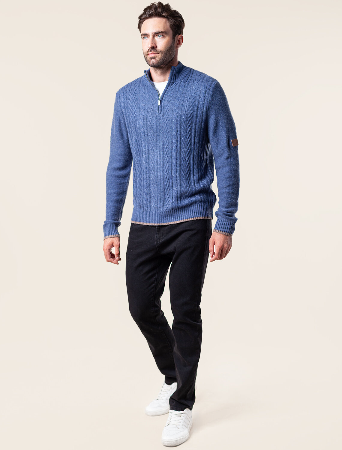 ст. цена3390руб.! VILATTE Джемпер U39.012синий